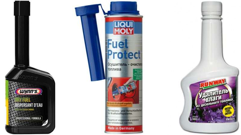 Как избавиться от воды в топливной системе автомобиля